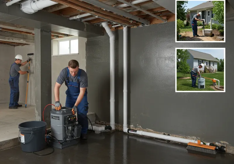 Basement Waterproofing and Flood Prevention process in Rushmere, VA